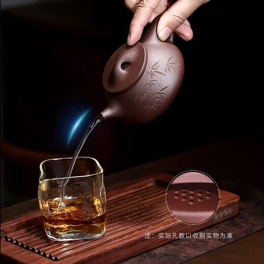 Centenary Liyong Yixing purple sand pot pure handmade original mineral purple clay heavenly reward Qin Jingzhou stone ladle pot Kung Fu tea set teapot