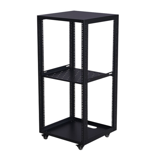 Tuxin Tengda Einfacher Schrank Rack Open 19-Zoll-Kasten Audio-Rack KTV-Kabinett Audio Box Outdoor Live Cabinet 15u (Höhe 718*Deep 477*Breite 500)