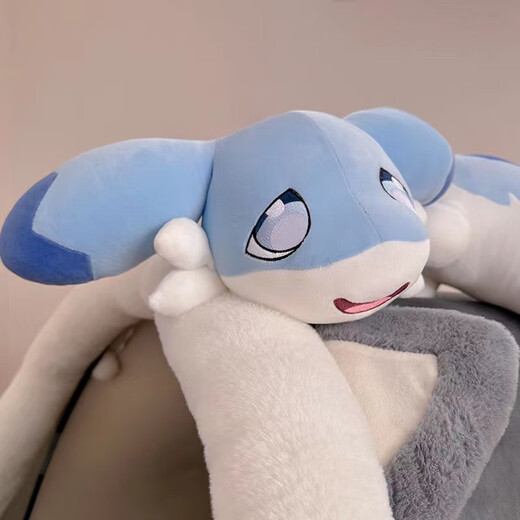 Phantom Beast Palu Doll Doll Blue Weasel Plush Toy Game Peripheral Long Pillow Rag Doll Gift Weasel Pillow 120cm