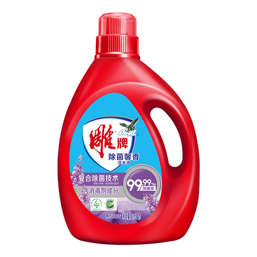 Diaopai sterilization and fragrant laundry detergent removal mites and sterilization 99% lavender fragrance without phosphorus sunlight fragrance hand washing machine washing sterilization and fragrant 2.5kg*2 barrels