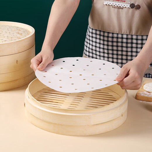 Meiya disposable steamer paper steamed bun paper steamed small steamed bun steamer paper non-stick steamer paper steamer paper steamer paper 28CM*100 sheets