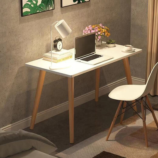 Forest viewing small table computer table desktop home bedroom chair set simple study table writing table student home desk 60*40*73cm warm white