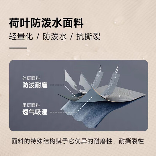 南木熊登山包旅行包户外双肩包男女爬山装备专业轻便背包可折叠徒步旅游 折叠登山包【白灰】