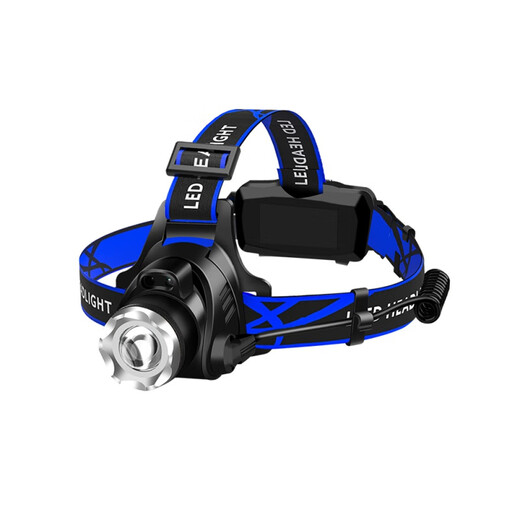 LZJV Faros de calidad importados de Alemania, luz fuerte, duración de la batería ultra larga, carga de batería de gran capacidad, pantalla de batería especial de pesca súper brillante montada en la cabeza, detección inteligente, 9900W, 300 batería de batería