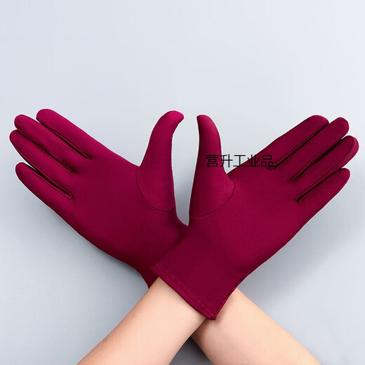 Gants d'été minces de crème solaire en soie de glace et automne à la conduite en noir et blanc bijoux étiquette étiquette des hommes et des femmes étiquette [paires noires pour hommes]