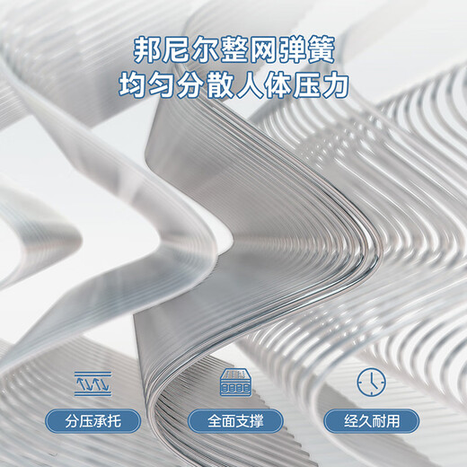 Quanyou Home Children's Mattress Anti-mite and Antibacterial Youth Spine Protector Bonnier Spring Mattress Boys and Girls Mattress