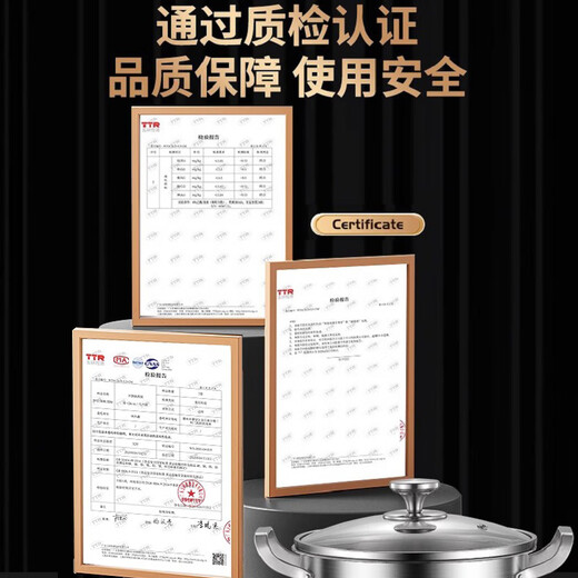Mrs. Huachu 316 stainless steel steamer double-layer soup pot steamed buns and steamed buns thickened stew pot noodle pot open flame induction cooker universal antibacterial 316 steel 26cm steamer + soup pot 2 layers 26cm