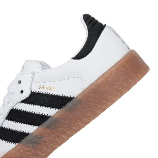 Adidas women's shoes 25 summer new retro fashion contrasting sneakers lightweight breathable low top non-slip casual shoes JI1349/T toe shoes/German training shoes/SAMBAE 37 (inner length 225mm)
