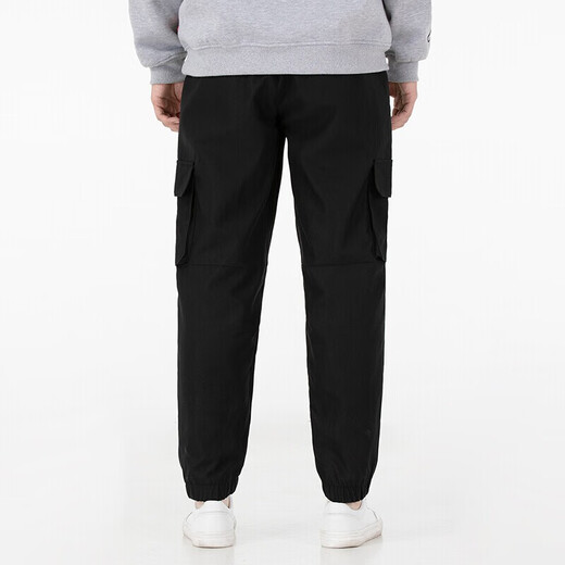 阿迪达斯 （adidas）运动裤男裤2023春夏新款运动跑步训练舒适透气休闲工装裤收口长裤 HC9715 M