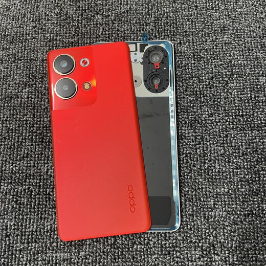 Suitable for OPPOreno9 original disassembly back cover RENO9pro back shell 9Pro+ original back cover battery cover Reno9Pro+ Haoyue black with frame lens