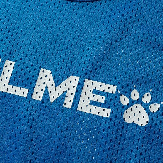 
KELME / Karme football training vest against the suit basketball mesh breathable thin vest student custom team vest color blue and white (140)
