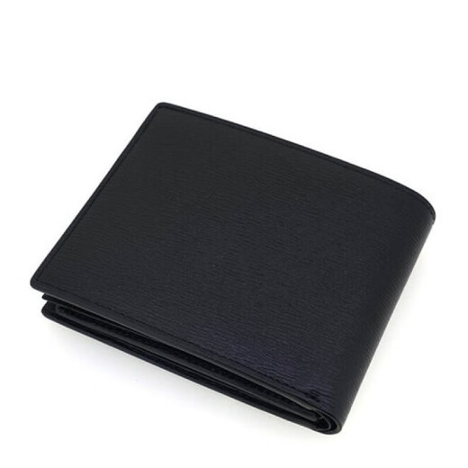 Montblanc wallet Men's business short leather card bag card clip wallet same price 618 103401