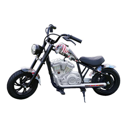Mengdudu Children's Elektromotorrad Zweirad 3-16 Jahre altes Kinderauto-Roller Storm Ritter Harley Retro Baby Elektroauto Gelb: Vollfunktion + Duguang Rahmen + Lithiumbatterie