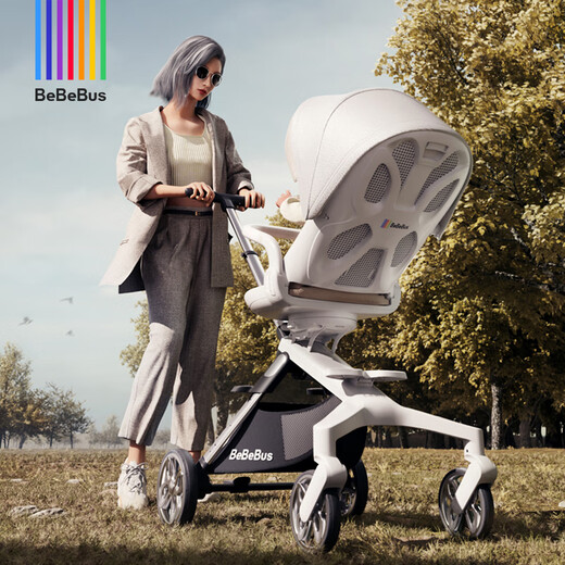 bebebus baby walking artifact is lightweight, foldable, two-way, sitable and lying, high landscape stroller stroller