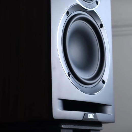 Illumina (ELAC) UNI-FI-Referenz UBR62 Passive Buchhandlungslautsprecher-Verstärker-Set HiFI-Ebene Audio-Drei-Multi-Frequenz 6,5-Zoll-Subwoofer Black/Oak-Paar