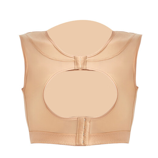 Aolan Shang Fugui bag of auxiliary breasts for the first phase of the special elastic body shaping suit without liposuction and liposuction. Back compression tights. Skin color L
