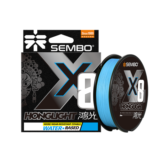 Samba Luya Samba Hongguang PE line Asian special 8-braid ultra-smooth long-range main line black wear-resistant powerful horse fish line genuine 100 meters Samba Hongguang PE 38 years more professional No. 1.5