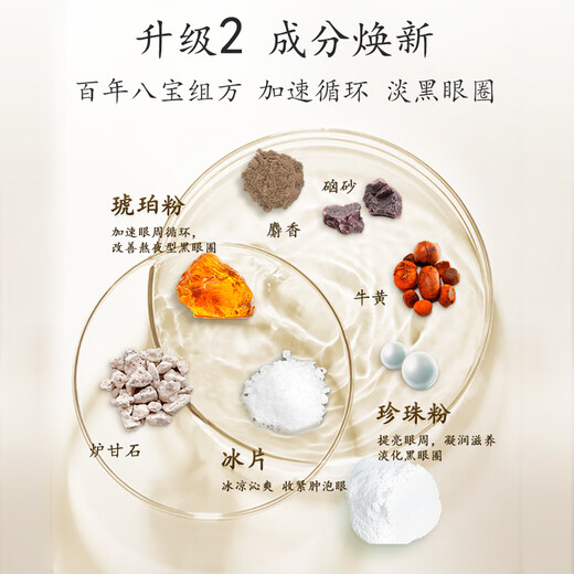 马应龙八宝紧致型眼霜30g 淡化黑眼圈细纹眼纹提拉紧致补水保湿滋润眼周
