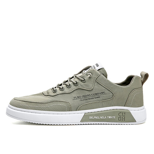 Western Camel (Vancamel) Herrenschuhe für Sommer atmungsaktiv 2024 neue Frühlings- und Herbstschuhe für Männer lässige Leinwand trendige Schuhe für alte Peking -Stoffschuhe für Männer grau 42