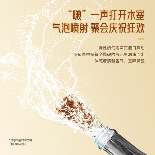 哎蜜起泡酒微醺果酒青提凤梨味750ml*2瓶装