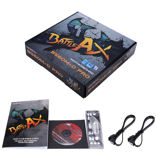 Colorful BATTLE-AX B560M-D PRO V20 motherboard supports 11600K/11400F/10400F (Intel B560/LGA 1200)