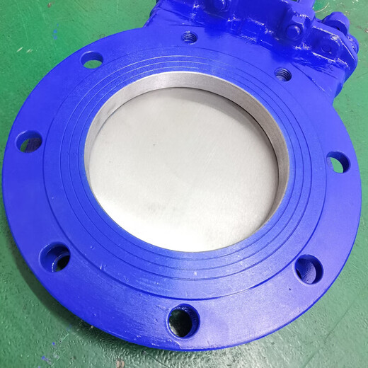 
Jingxinda pneumatic knife gate valve dn300 plug plate valve slurry polyurethane wear-resistant ceramic gate valve PZ673H DN500 [cast steel]