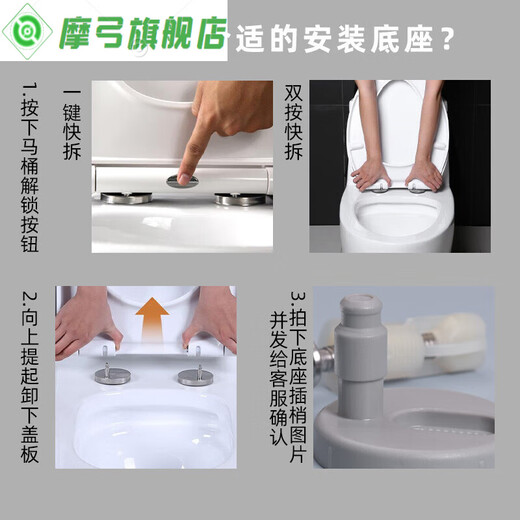 XMSJ -Zubehörschrauben Allzweck Faensa Toilettenabdeckung Toilettenzubehör Installationsschrauben Toilettenabdeckung Schnellentfernung Edelstahl Q4/FB1697 Altes Modell