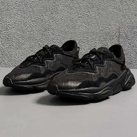 Adidas Nouveaux chaussures pour hommes Clover pour les chaussures de course d'automne pour la formation de fitness léger chaussures décontractées respirant Manager de magasin classique recommandé EE6999 Black Warrior 40