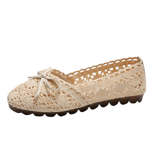 Kaiji rui zapatos para perros de frijoles suaves de suela zapatos de malla de verano zapatos de malla transpirable mujeres embarazadas viejos zapatos de tela beijing zapatos de solo zapatos de mujer zapatos para mujeres zapatos a878 37