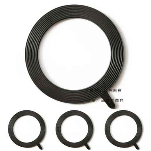 Thickened rubber gasket flange rubber gasket valve seal gasket flange seal 5MM thickened DN100 (5mm thickened)