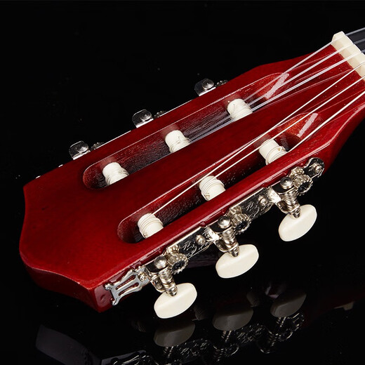 Yasato Klassische Gitarre Gloss Nylon Strings Anfänger Gitarre Octopus Musikinstrumente Neuling Männer und Frauen Alkanogue Gitarre 38-Zoll klassisches Sonnenuntergang + Geschenkpackung