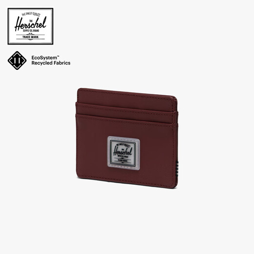 Herschel Canadian Hexing Rainproof Series Charlie Universal Card Bag Coin Wallet Crimson