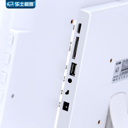 LSLY Marco de Fotos Digital de Vista Completa de 19 Pulgadas, álbum de Fotos electrónico, Pantalla de Alta definición, Video 1080P, Pantalla Comercial con Control Remoto, Negro de 22 Pulgadas, Disco 32GU Gratis + Placa montada en la Pared