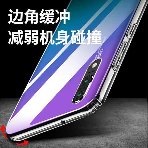拓蒙 OPPO手机套保护壳0PP0硅胶防摔全包壳男女款后背软套适用于 R829T/R8007/R1S/R8000 防摔透明壳+手机指环支架