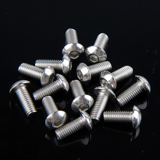 Wantful M3M4M5 stainless steel inner hexagonal complete combination set nylon bolts screws and nuts boxed 500 pieces set 1702