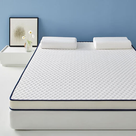 Disney's same type of latex mattress for home tatami cushion student dormitory sponge mat rental special single mattress floor Football Duoduo white 6cm [anti-bacterial fabric] 80x190cm [latex filling reject collapse]