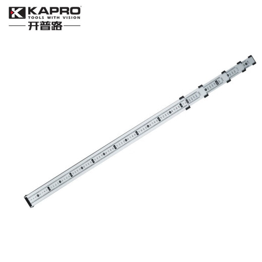 KAPRO630-5 meter Israeli Cape Road tower ruler aluminum alloy tower ruler telescopic ruler scale rod with level / level 5 meter tower ruler