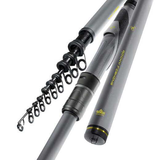 Handingji war second generation fishing rod sliding float rod light sea dual-purpose carbon ultra-light hard No. 3 hand sea casting rod full set 3.6m Handingji war second generation
