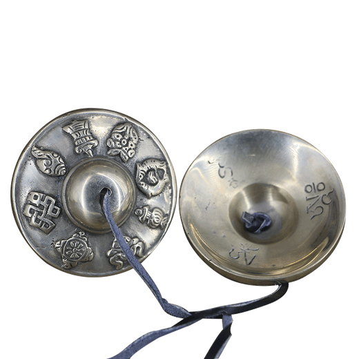 Beijing Yun Nepal handmade Dingxia pure copper bell percussion instrument unpopular national traditional musical instrument brass glossy style