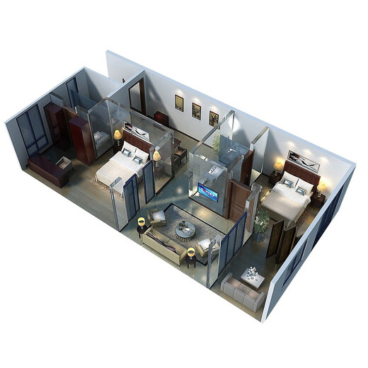 Yiniao (YINIAO) old house renovation kitchen living room bathroom decoration / half-inclusive full-inclusive refresh construction partial decoration service door-to-door appointment