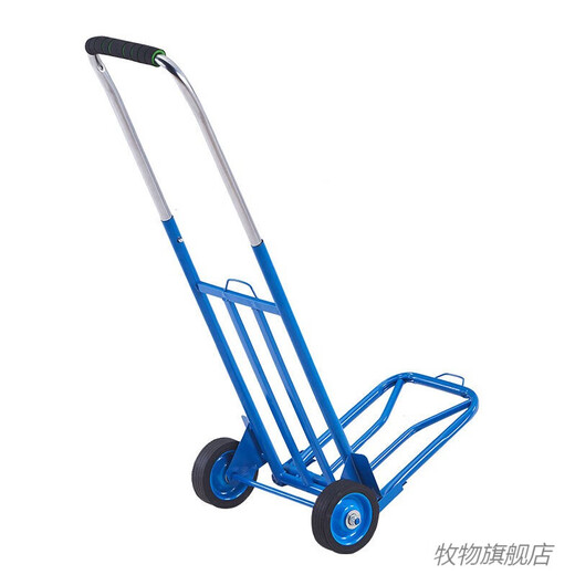 
Suizhiyu audio pulling cart quilt bucket water household shopping cart buying cart lightweight model medium size PU wheel-foldable_H736