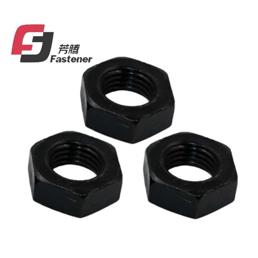Fangteng Level 8 hohe grobe grobe Zähne GB6172 Sechseckige dünne Nuss GB6173 Hexagonal Flat Nuss M8M10-M48 10 feine Zähne Dünne Nuss M12*1,25