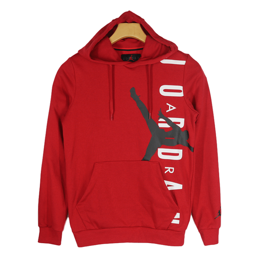 耐克（NIKE）男装卫衣外套春季新款AIR JORDAN运动服时尚休闲防风透气套头衫 CZ1678-687/红色  S