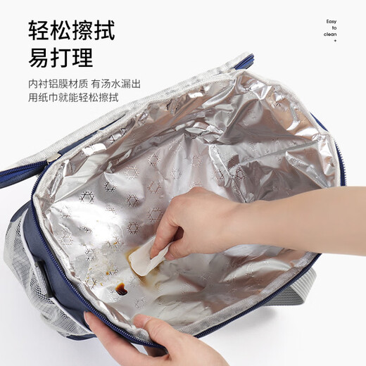 爱尚游（ASY）保温箱冷藏 保温袋母乳保鲜2-8度药品保冷箱 便携饭盒便当包 保温包保温箱送餐箱 水果保鲜盒便当包 妈咪包新妈妈背奶包户外野餐包储奶包 小蓝