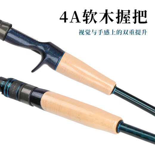 Angelhaus (Tsurinoya) Ranger Vier-Abschnitte tragbarer Köderstabweg Stange F Schnellanpassung Beweis-Mund Bass Mandarin Fish Rod Ranger 2,09 ml Waffengriff 4 Abschnitte (C694ml)