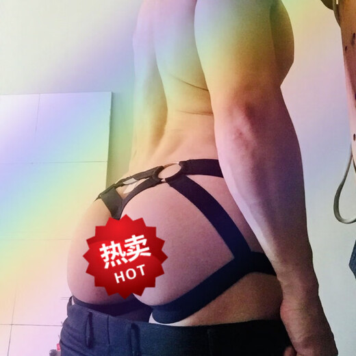 Basse taille gay masculin string respirant creux et doubles seins doubles ulants de couleur convexes de couleur de couleur de couleur sexy.