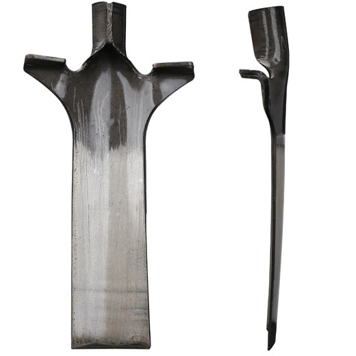 重型挖树锹锰钢加厚起苗洛阳铁铲户外断根铲子农用挖土坑神器铁锹 重型3523挖树锹驰不含杆