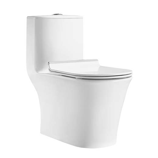 Huida Haushaltstoilette 6379n Siphon Flush Toilette leicht zu reinigen glasierte antibakterielle Sitzring-Toilette großer Rohrdurchmesser Toilette Harnstoff Formaldehyd Abdeckplatte-Jet Siphon-6218n 305 Grubenabstand (anwendbar bis 290-385 mm))