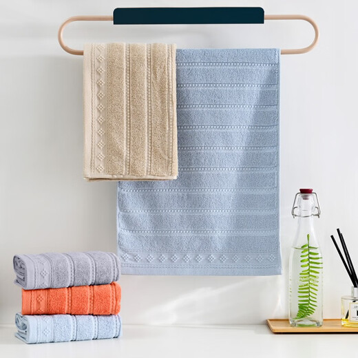 Ctdma pure cotton towel face towel for all seasons, adult men and women, absorbent and non-shedding face towel, holiday gift towel, absorbent and soft, 4 pack