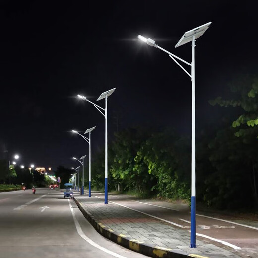 Yinglun Street Light Solar Street Light Outdoor Pole Project New Rural Super Bright Home Courtyard Road Square + 1 Set Free 40 Watts - Engineering Model (Remote Control + Light Control 350 Square Meters) with 5 Meter Large and Small Pole